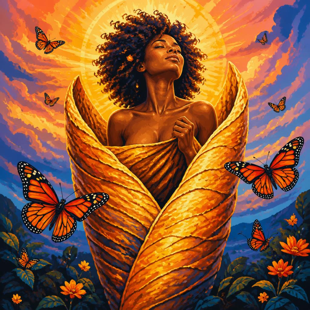 Golden chrysalis