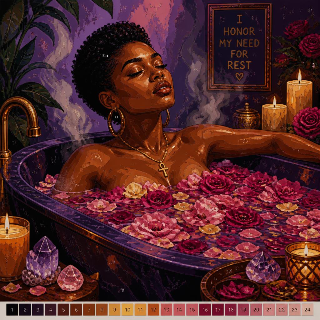 Sacred bath ritual